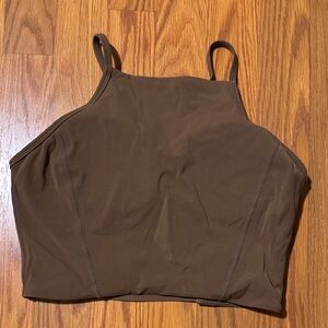 Buffbunny Ivy Top Brown Oak